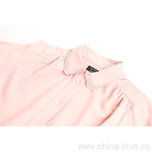 Ladies high quality woven blouse